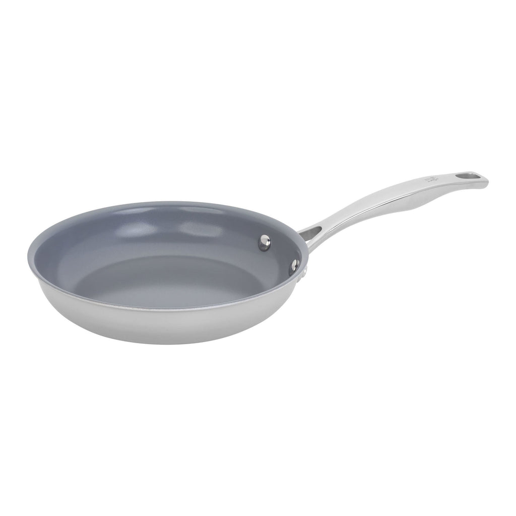 Henckels 8" Stainless Steel Ceramic Non-Stick Fry Pan, CLAD H3 Ceramic Non-Stick Series